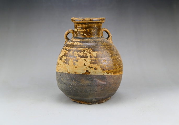 古玩陶瓷唐.宣州窯雙系罐拍賣，當前價格518元