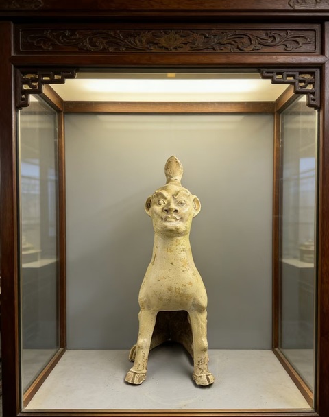 古玩陶瓷隋·青釉人面獸拍賣，當前價格80000元