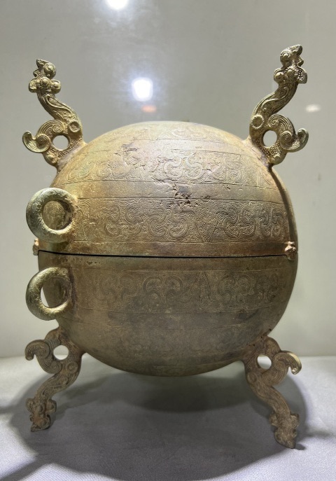 古玩銅器戰國·楚式西瓜真品鑒賞圖