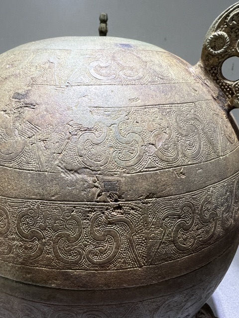 古玩銅器戰國·楚式西瓜真品鑒賞圖