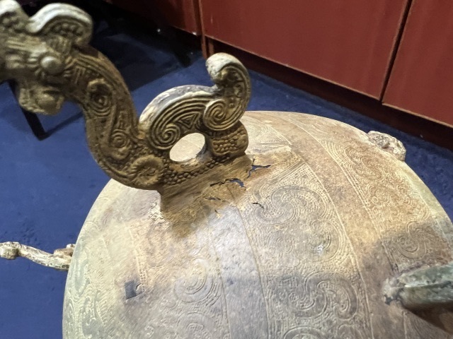 古玩銅器戰國·楚式西瓜真品鑒賞圖