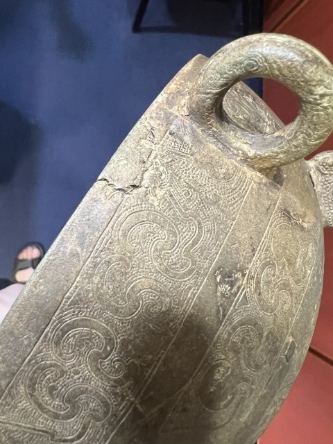 古玩銅器戰國·楚式西瓜真品鑒賞圖