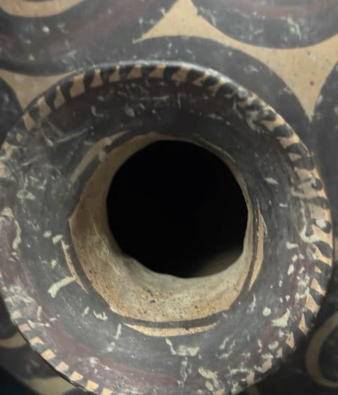 古玩陶瓷馬家窯·蛇旋紋罐拍賣，當前價格2800元