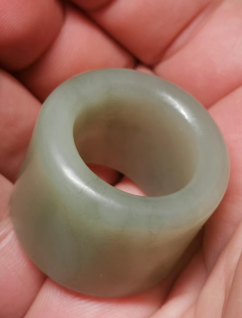 古玩玉器玉扳指真品鑒賞圖