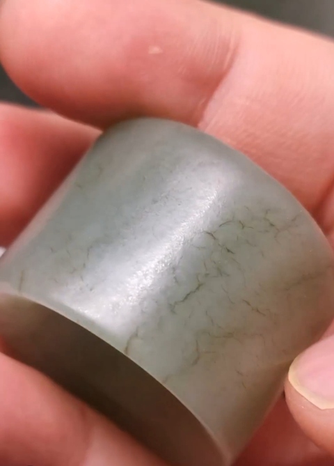 古玩玉器玉扳指真品鑒賞圖