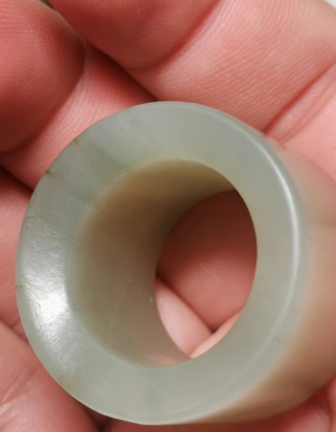 古玩玉器玉扳指真品鑒賞圖