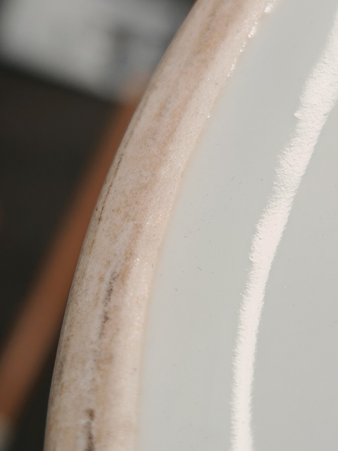 古玩陶瓷粉彩人物雙耳瓶真品鑒賞圖