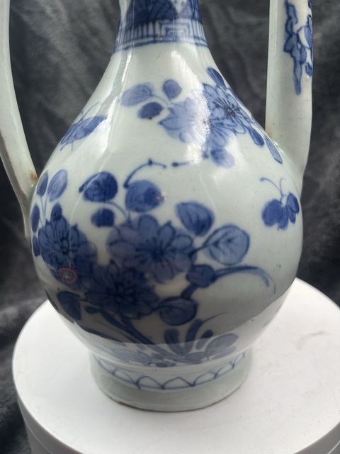 古玩陶瓷青花花卉紋執(zhí)壺拍賣，當(dāng)前價(jià)格12888元