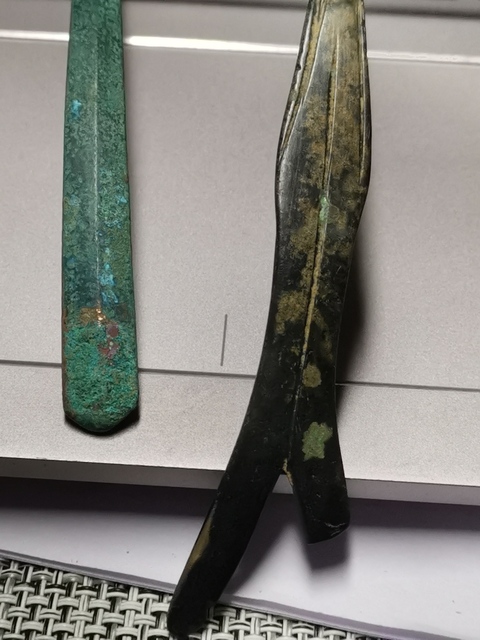 古玩銅器銅香勺真品鑒賞圖