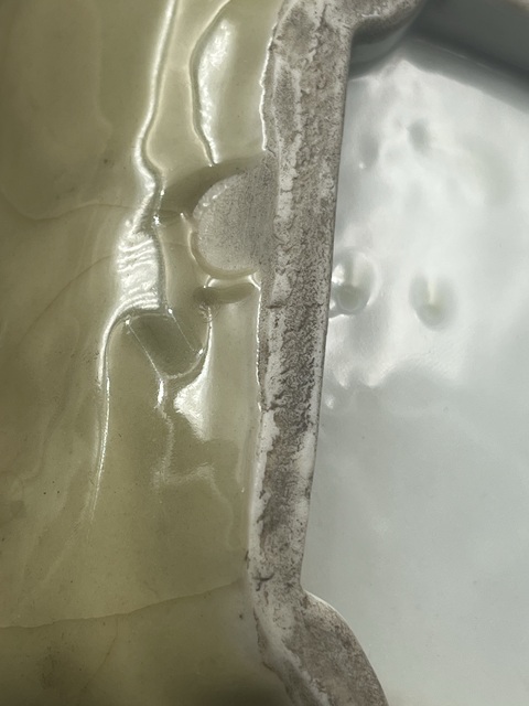 古玩陶瓷清龍泉暗刻紋筆洗拍賣，當前價格8888元