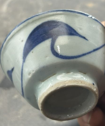 古玩陶瓷日本大正青花杯拍賣，當前價格444元