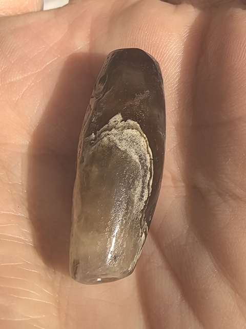 古玩玉器瑪瑙珠真品鑒賞圖