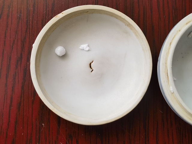 古玩陶瓷明末青花蓋盒真品鑒賞圖