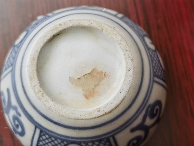 古玩陶瓷明末青花蓋盒真品鑒賞圖