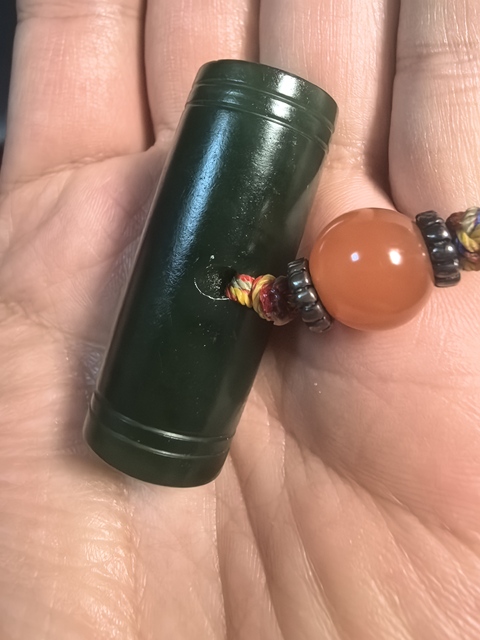 古玩玉器玉腰鼓真品鑒賞圖