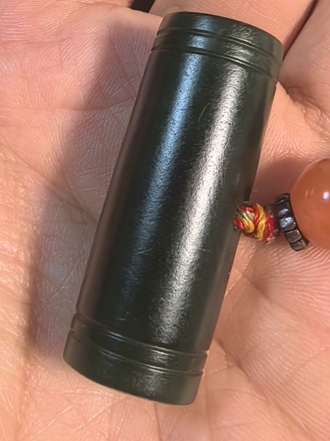 古玩玉器玉腰鼓真品鑒賞圖