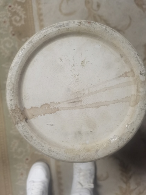 古玩陶瓷七八十年代 粉彩山水紋筒瓶真品鑒賞圖