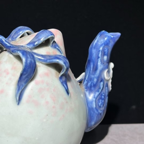 古玩陶瓷倒流壺真品鑒賞圖