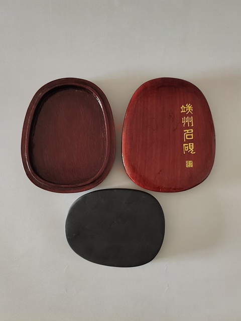 古玩雜項(xiàng)（老坑端硯）鳳凰紋硯臺(tái)拍賣，當(dāng)前價(jià)格568元