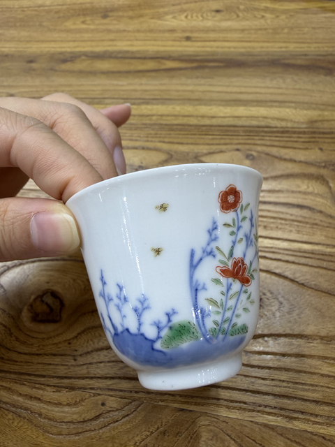 古玩陶瓷花神杯真品鑒賞圖