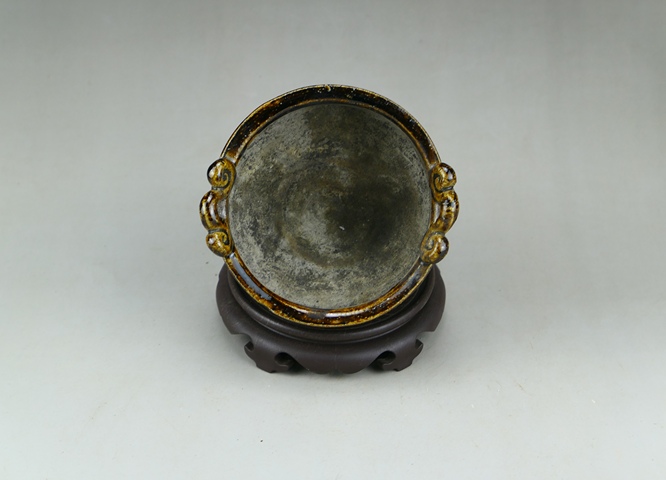 古玩陶瓷精品:明末清初青釉雙耳三獸足香爐（文房雅器拍賣，當前價格1200元