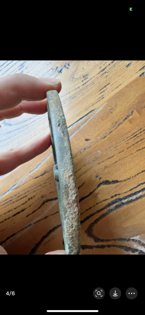 古玩銅器銅鏡真品鑒賞圖