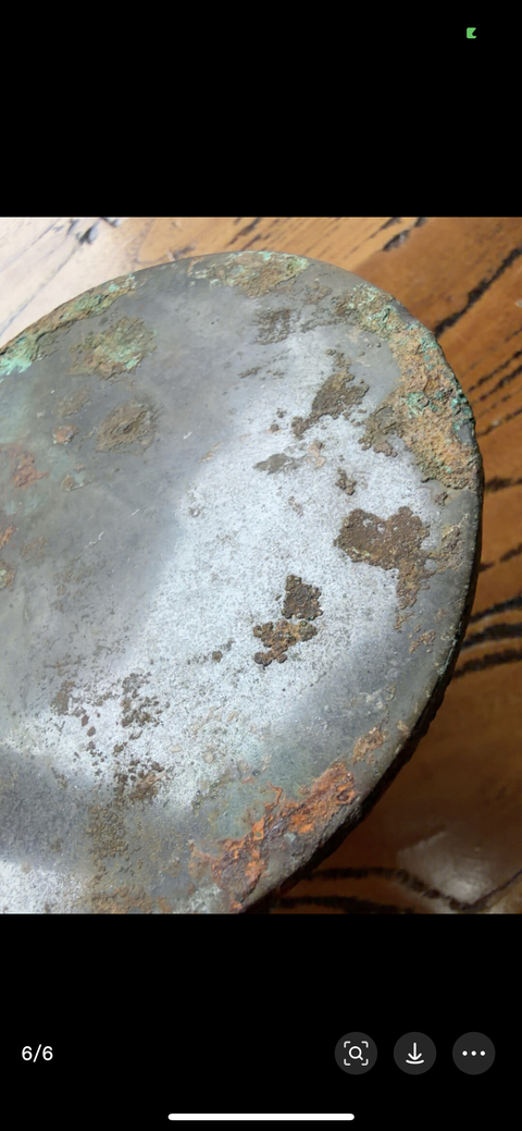 古玩銅器銅鏡真品鑒賞圖