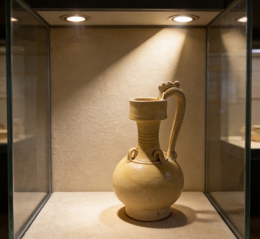 古玩陶瓷隋·單龍瓶拍賣，當前價格80000元