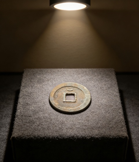 古玩錢幣唐·順天·背掛月拍賣，當(dāng)前價(jià)格3800元