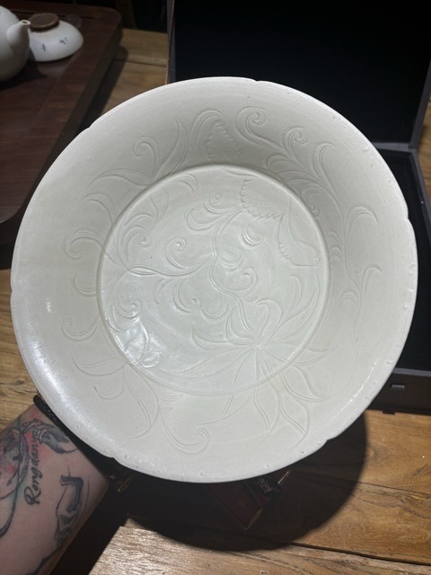 古玩陶瓷北宋·定窯盤拍賣，當(dāng)前價(jià)格500000元