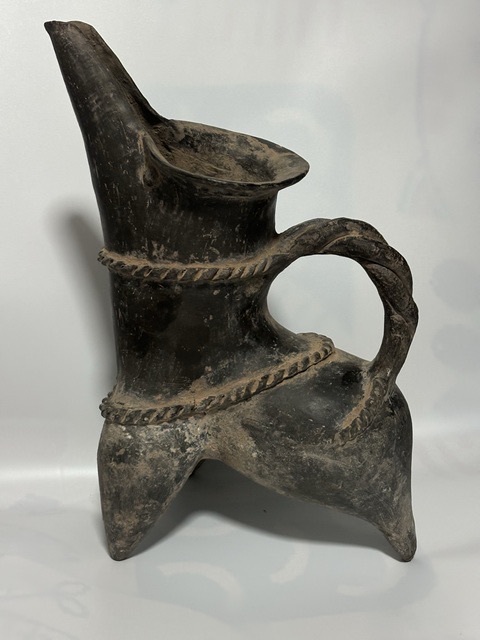 古玩陶瓷龍山文化·陶鬶拍賣，當前價格20000元