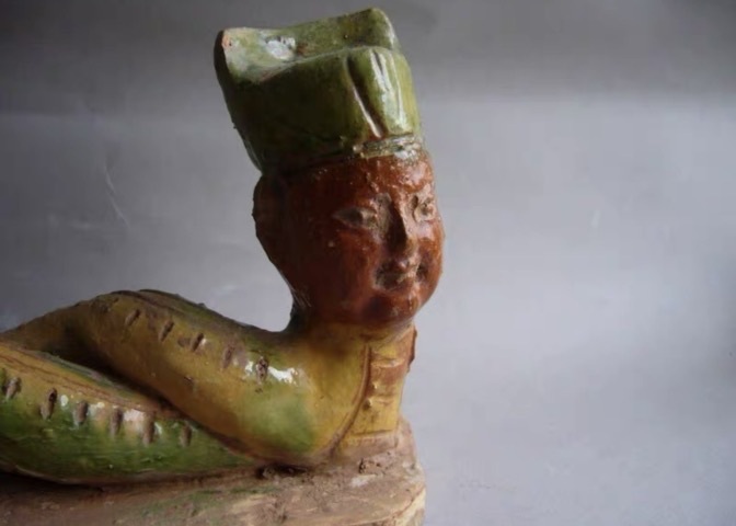 古玩陶瓷宋·女蝸伏羲蛇身俑拍賣，當前價格180000元