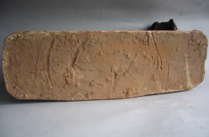 古玩陶瓷宋·女蝸伏羲蛇身俑拍賣，當前價格180000元