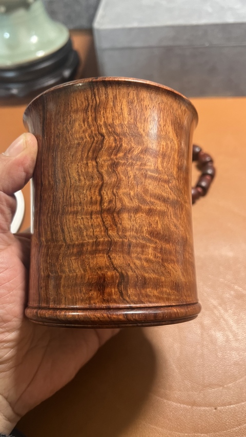 古玩雜項筆筒真品鑒賞圖