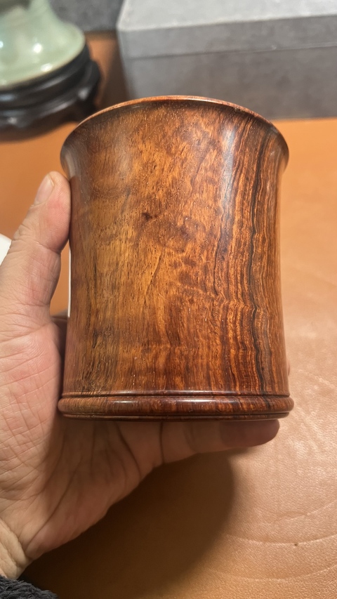 古玩雜項筆筒真品鑒賞圖