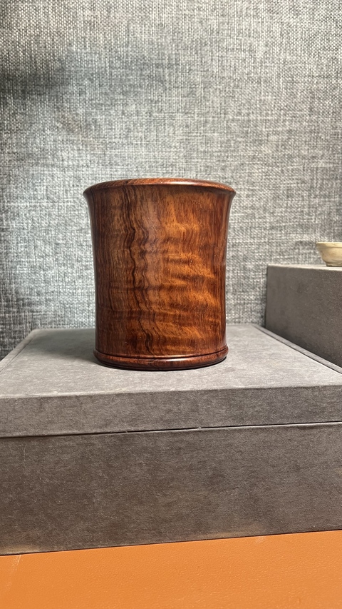 古玩雜項筆筒真品鑒賞圖