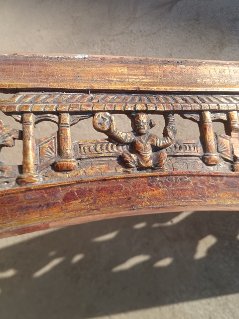 古玩雜項木雕板真品鑒賞圖