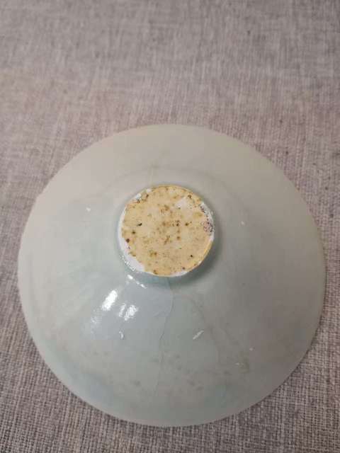 古玩陶瓷青白釉斗笠盞真品鑒賞圖