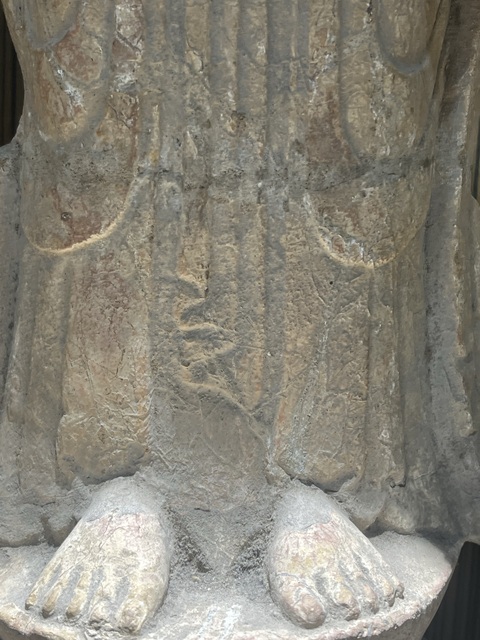 古玩雜項青石佛造像真品鑒賞圖