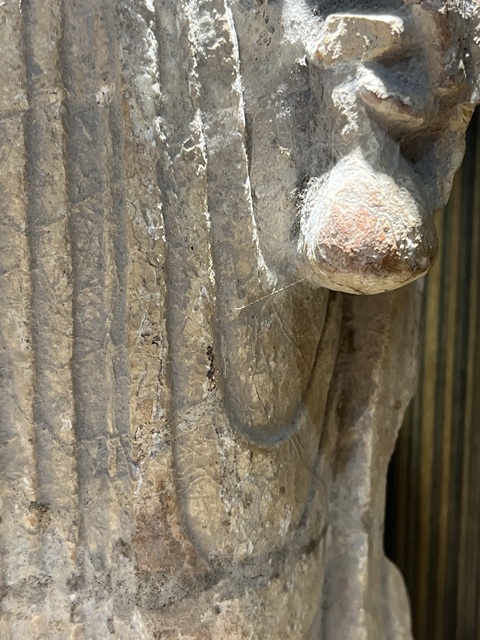 古玩雜項青石佛造像真品鑒賞圖