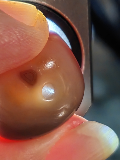 古玩玉器老瑪瑙珠真品鑒賞圖