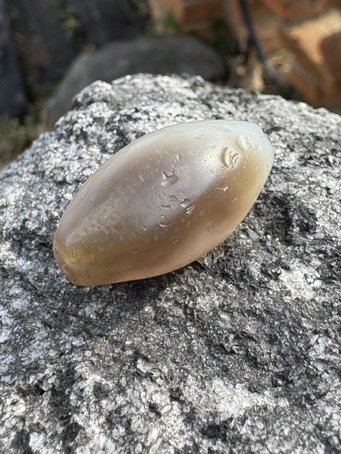 古玩雜項(xiàng)瑪瑙珠真品鑒賞圖