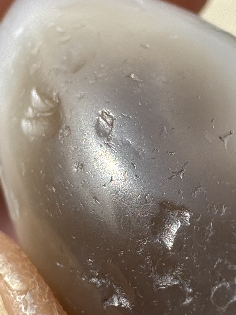 古玩雜項(xiàng)瑪瑙珠真品鑒賞圖