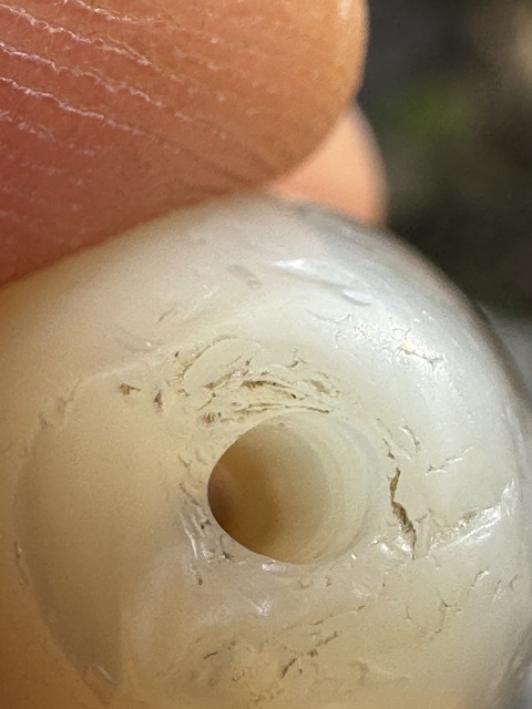 古玩雜項(xiàng)瑪瑙珠真品鑒賞圖