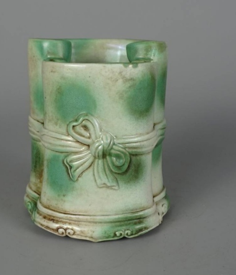 古玩陶瓷瓷筆筒真品鑒賞圖