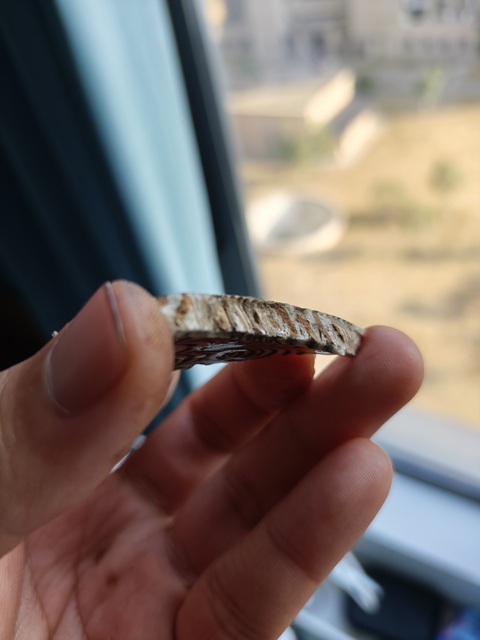 古玩陶瓷當陽峪窯絞胎標本真品鑒賞圖