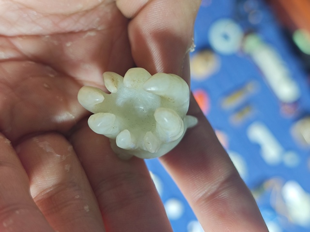 古玩玉器佛手瓜真品鑒賞圖