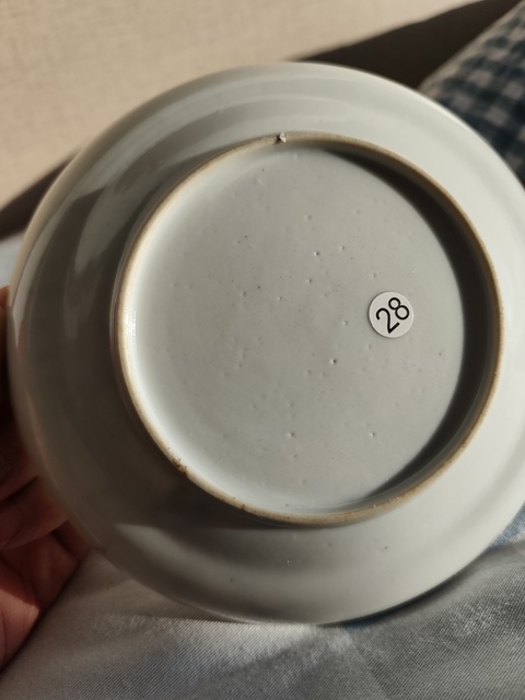 古玩陶瓷無雙譜廣彩盤真品鑒賞圖