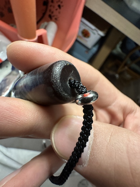 古玩玉器纏絲瑪瑙珠真品鑒賞圖