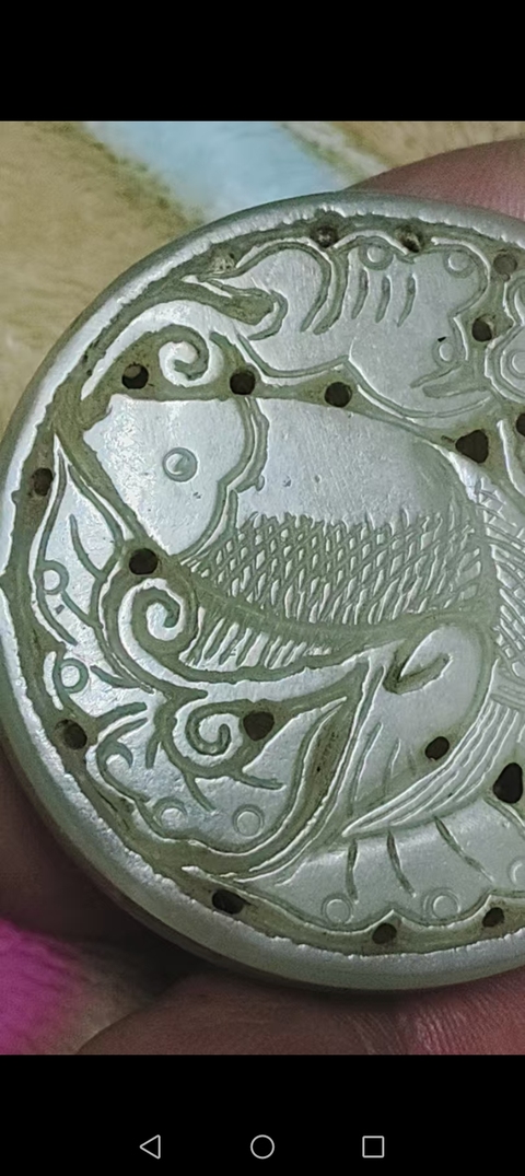 古玩玉器仿古玉片真品鑒賞圖